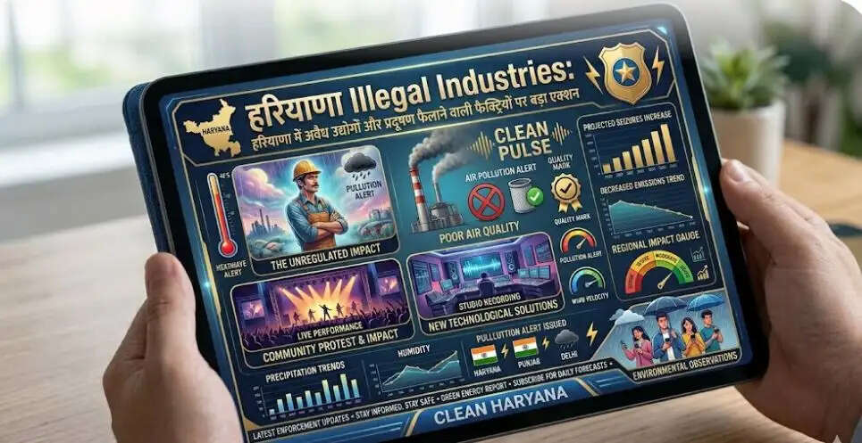 Illegal industires in haryana