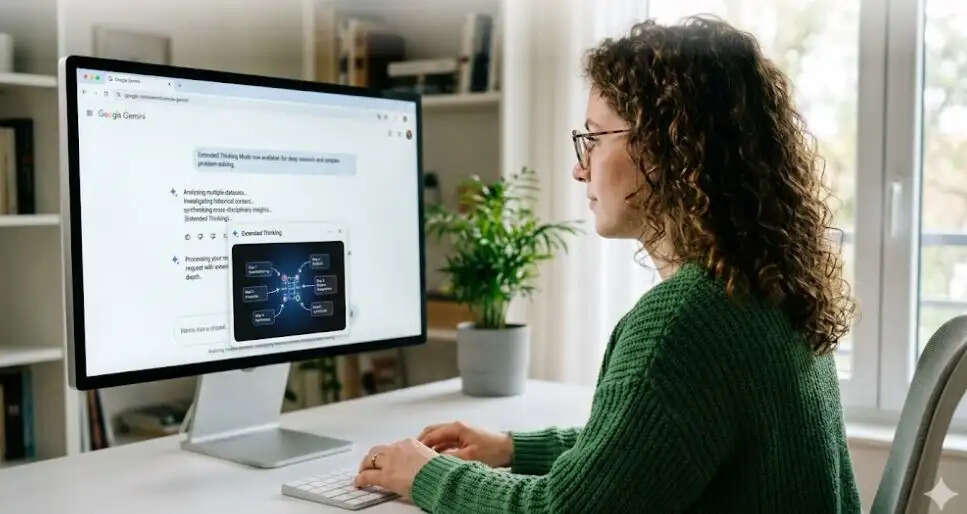 Thinking mode of google gemini